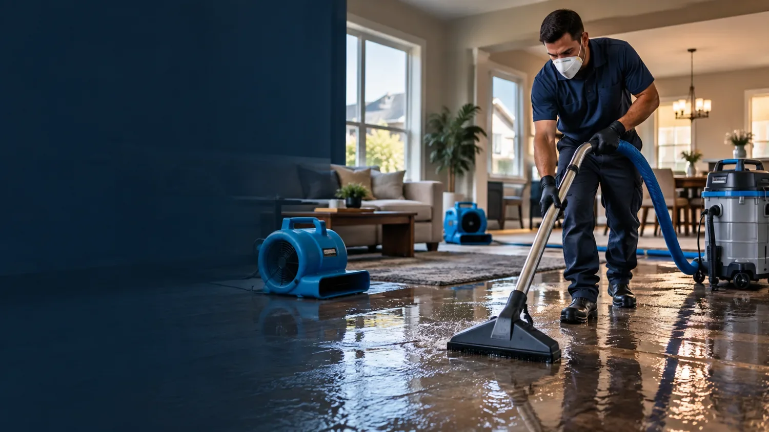 Ceiling Leak Water Damage in DeSoto TX